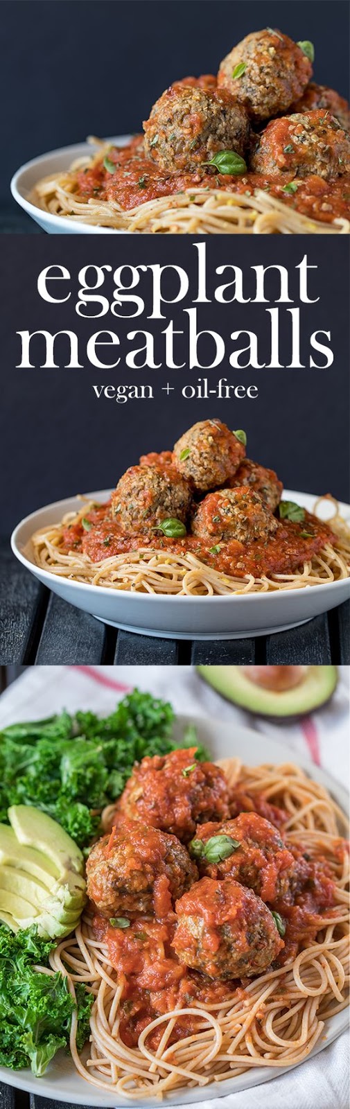 Vegan Eggplant Meatballs (Oil-free)