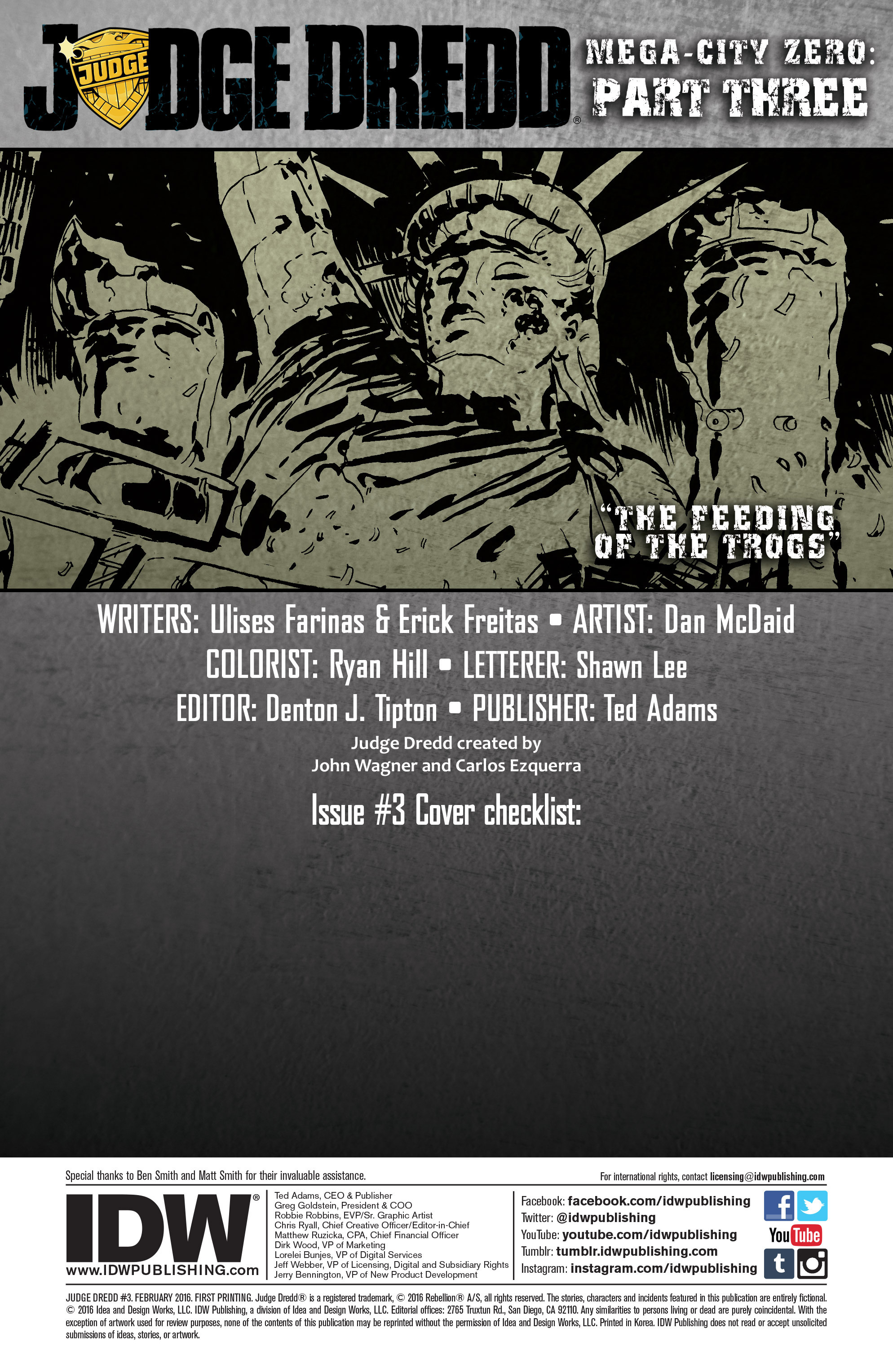Read online Judge Dredd (2015) comic -  Issue #3 - 3