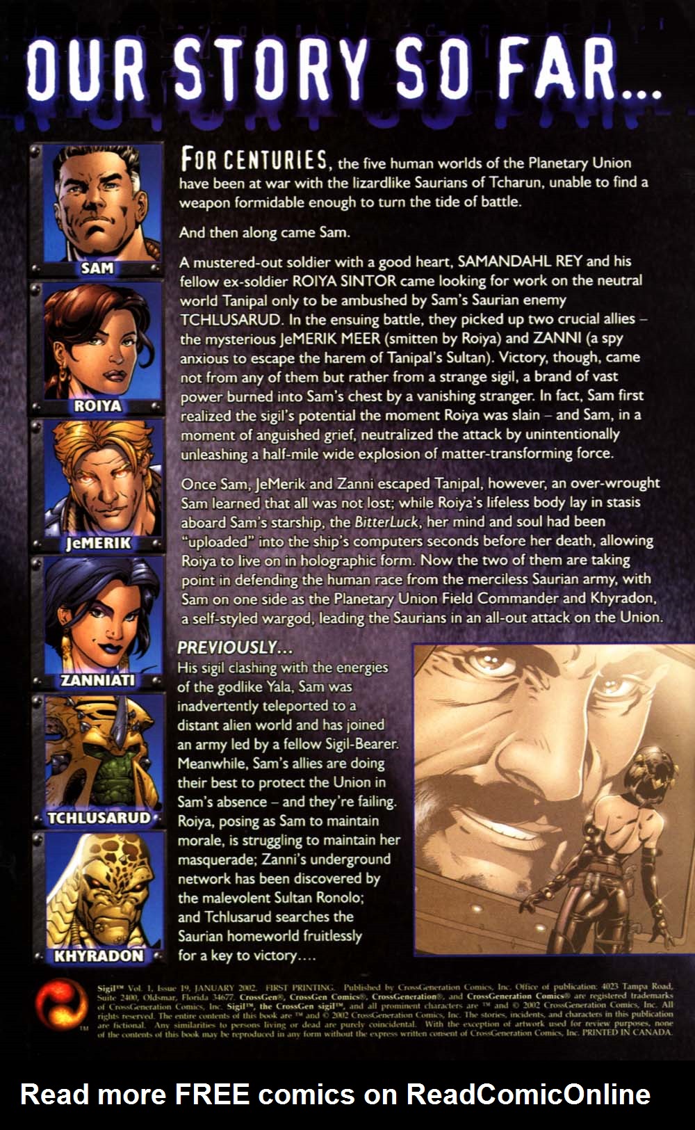 Read online Sigil (2000) comic -  Issue #19 - 2