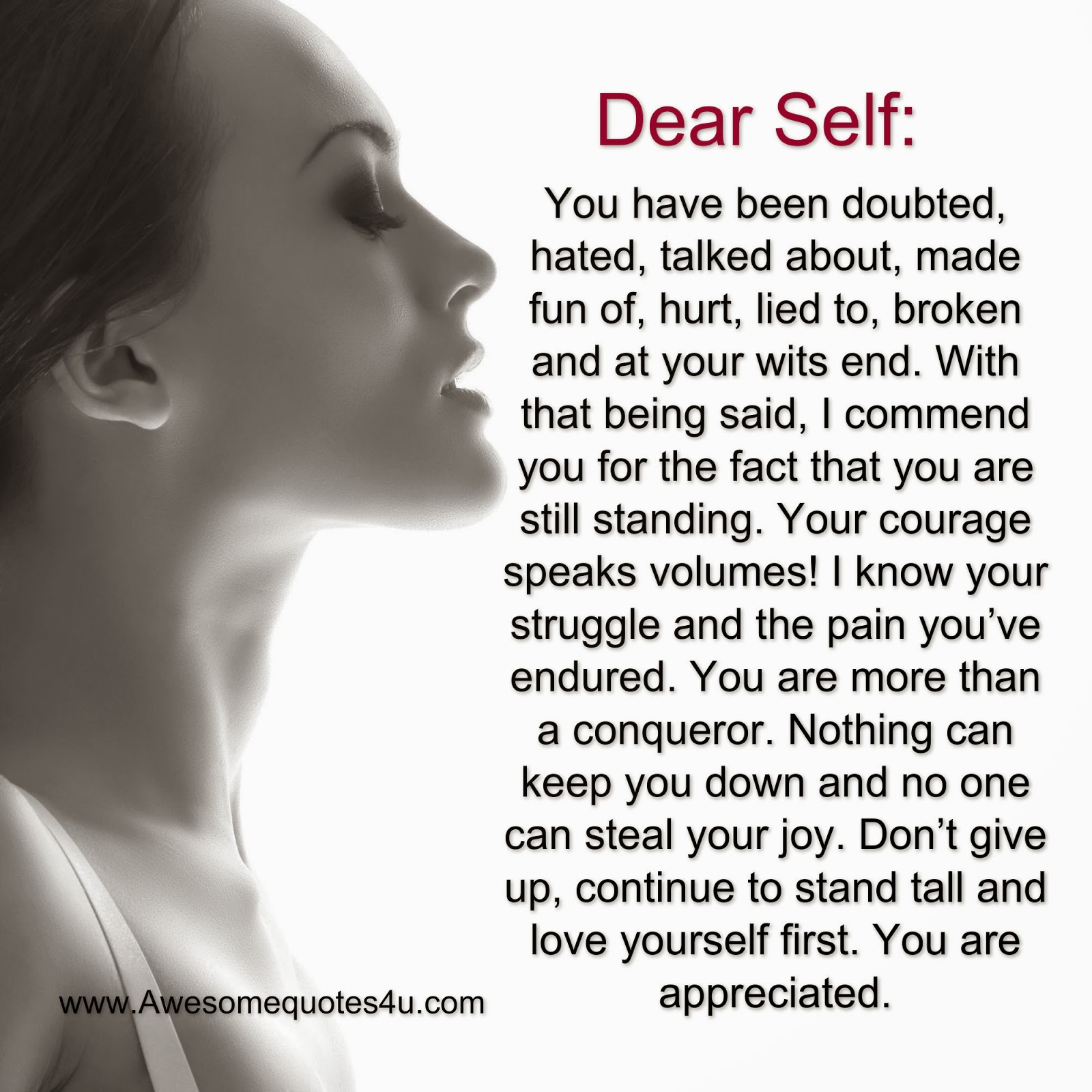 Best Dear Self Quotes of the decade The ultimate guide 