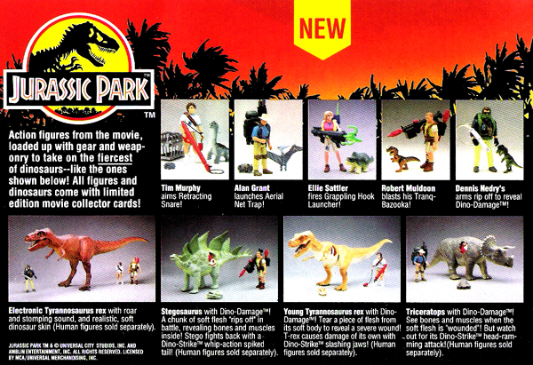 Figurine Kenner Jurassic Park Series 1 - Ellie Sattler, 1993