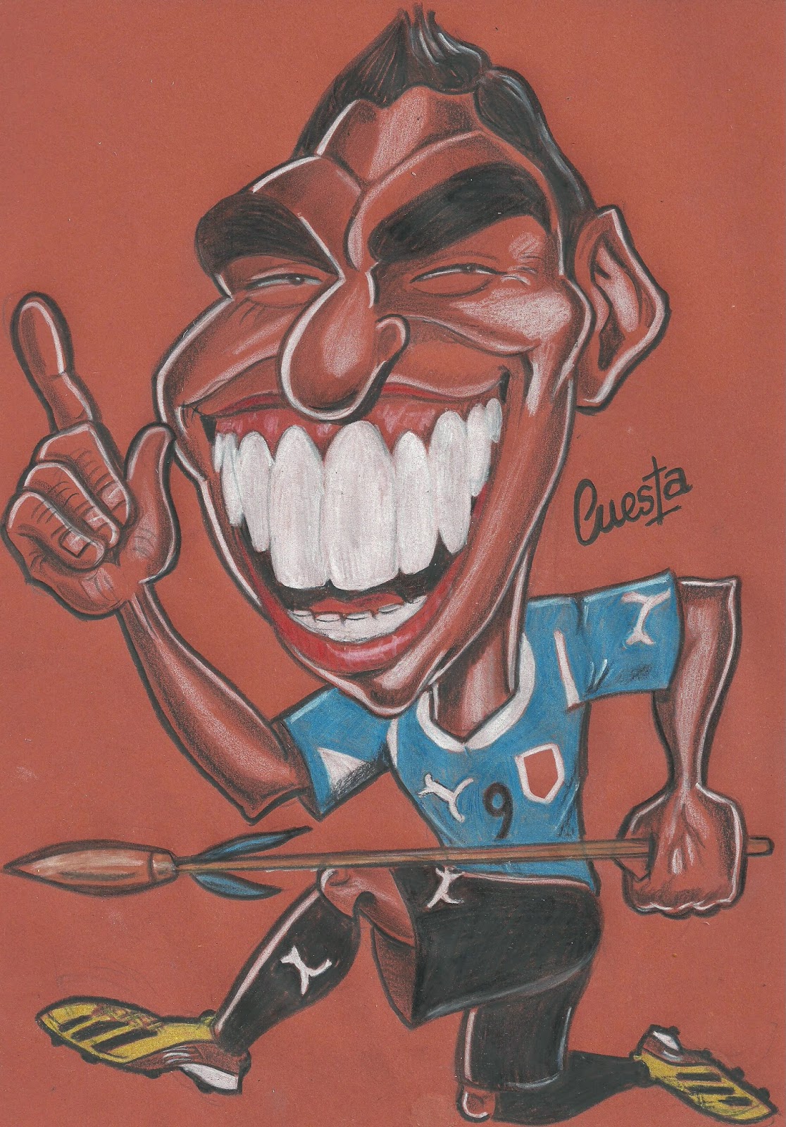 CARICATURAS JUGADORES DE FUTBOL MUNDIALES: CARICATURAS DE JUGADORES