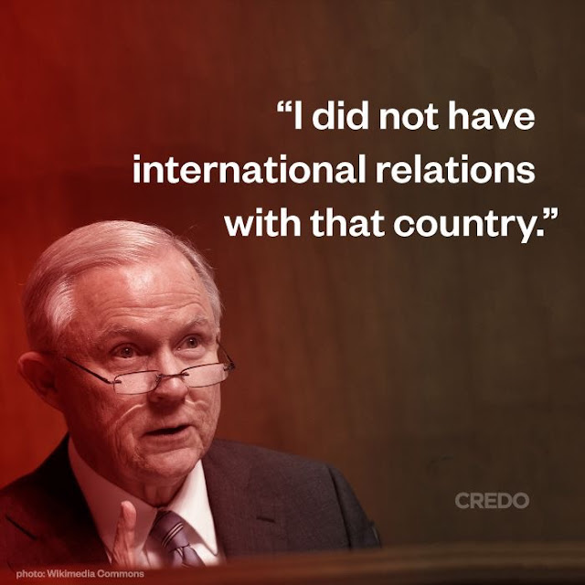 Sessions Meme "I did not have international relations with that country!" Sessions Meme "I did not have international relations with that country!"
