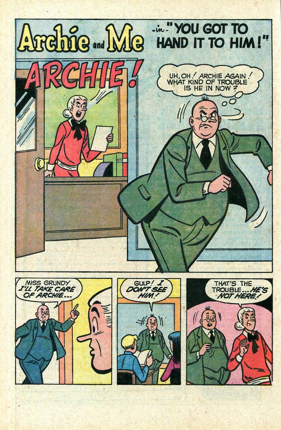 Read online Archie and Me comic -  Issue #56 - 20