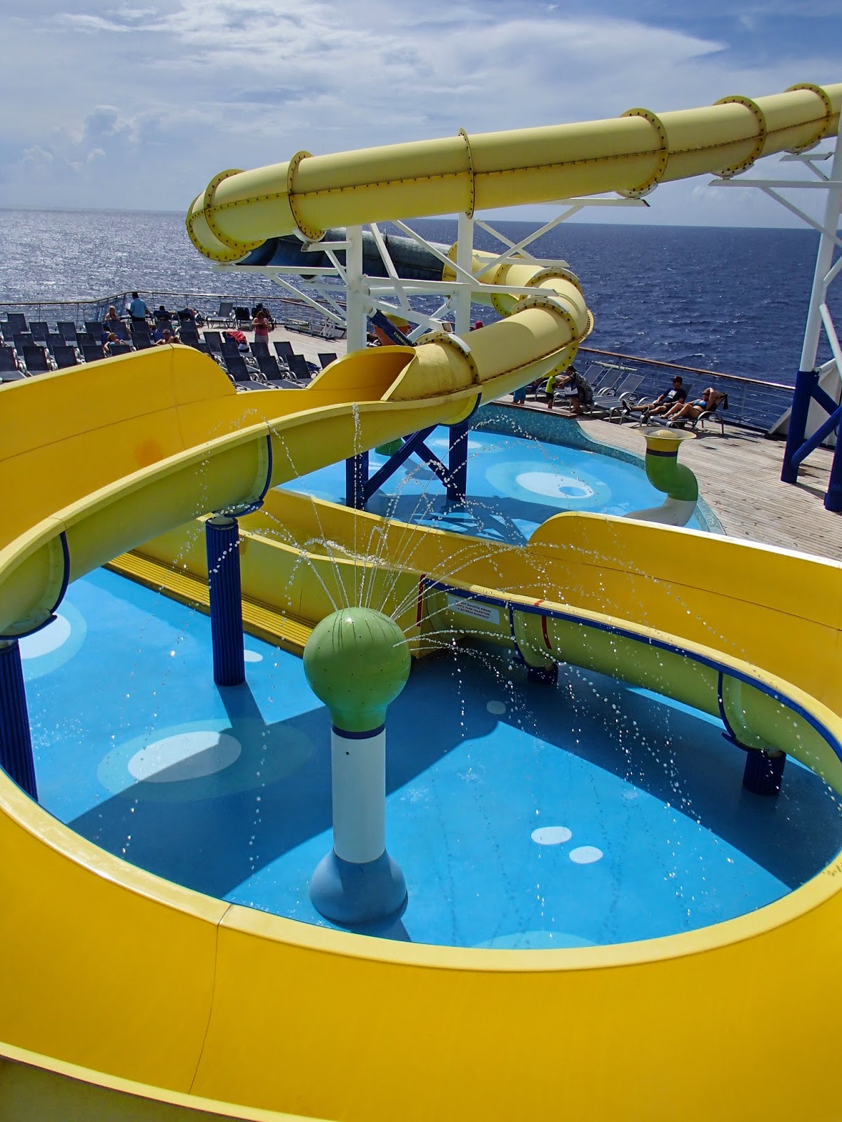 water slide