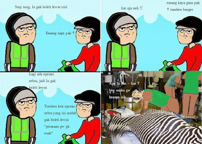 11 Meme 'Operasi Zebra' Ini Lucu Banget Bikin Ngakak Pak Polisi
