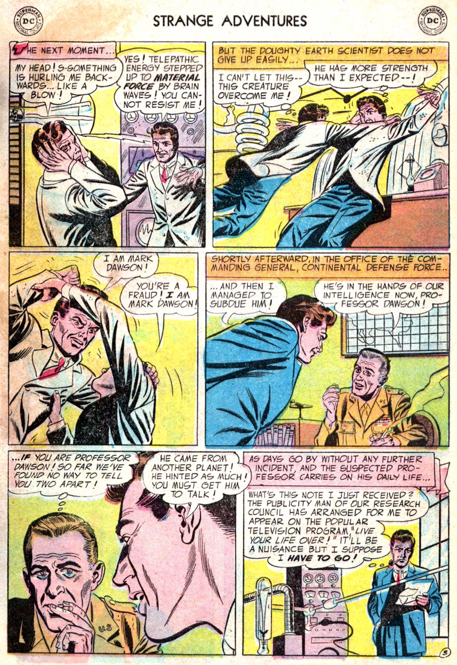 Read online Strange Adventures (1950) comic -  Issue #57 - 5