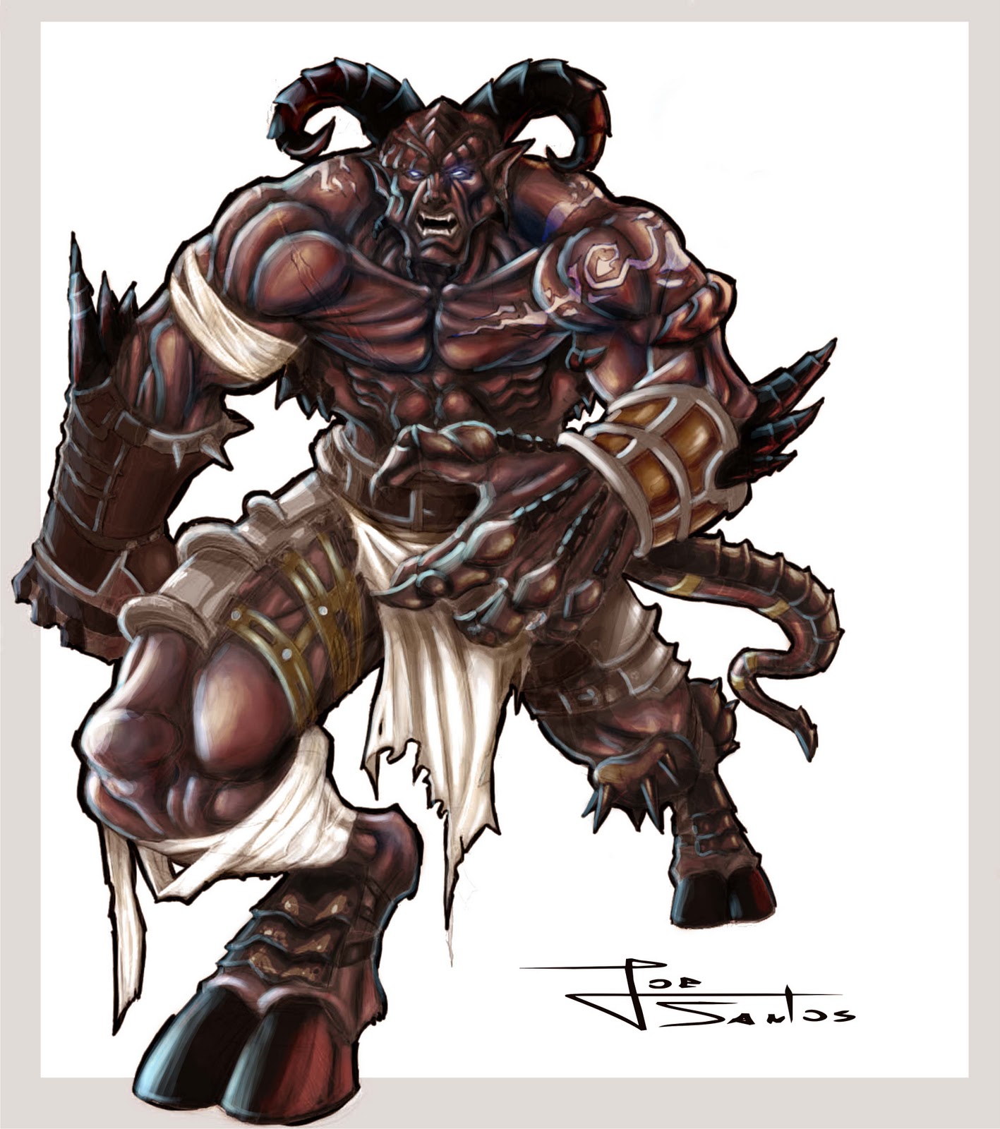 Arte e tutoriais Concept Fauno