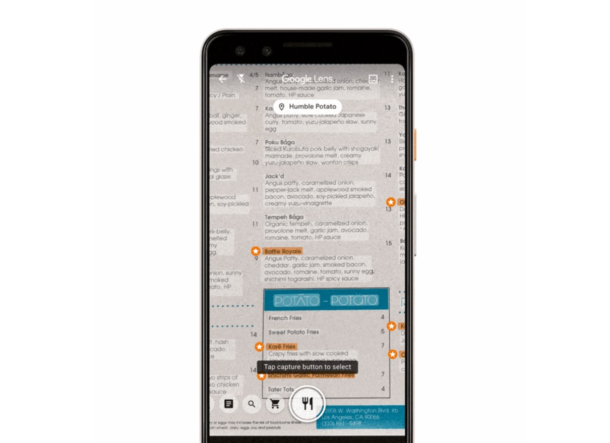 Dining and Translation gets easier with Google Lens