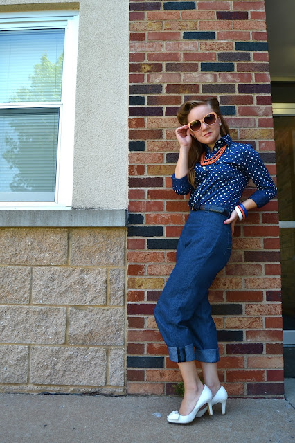 Flashback Summer: Appreciated Separates- 1940s-50s vintage casual outfit, separates