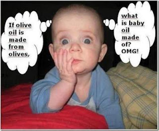 baby worried about what is baby oil made of ?