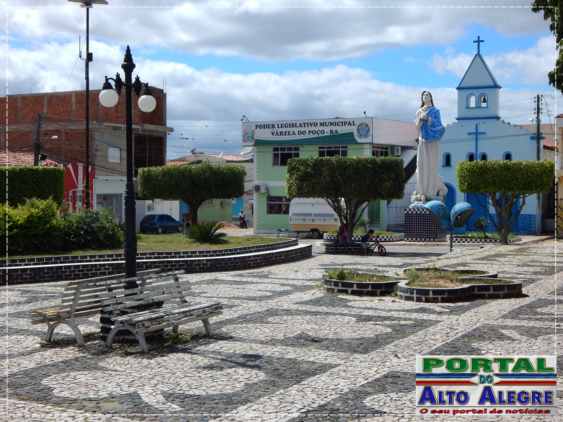 Várzea do Poço Praça Edvaldo Valois Cada Dia Mais Bonita Várzea do