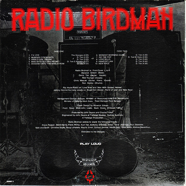 johnkatsmc5 Radio Birdman"Radios Appear"1977 Australia Punk Rock