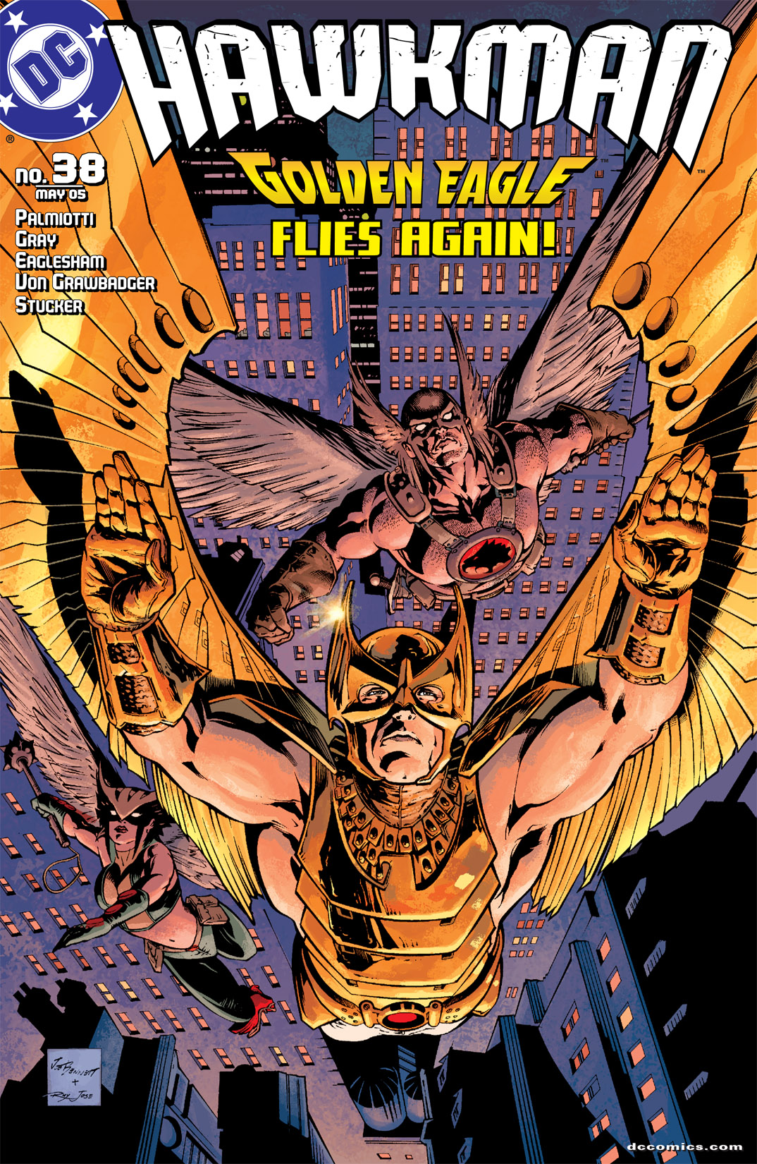 Read online Hawkman (2002) comic -  Issue #38 - 1