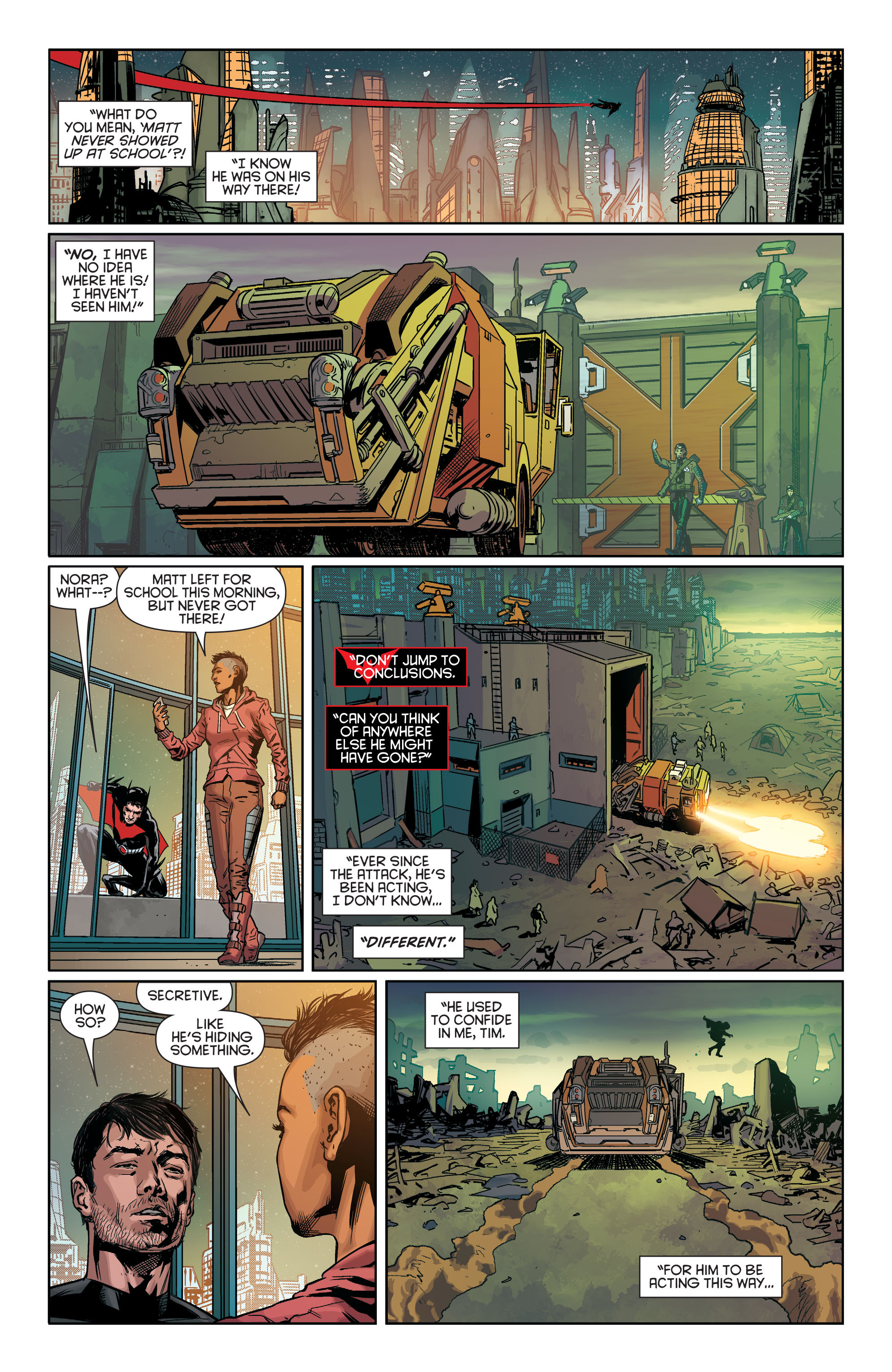 Read online Batman Beyond (2015) comic -  Issue #7 - 21