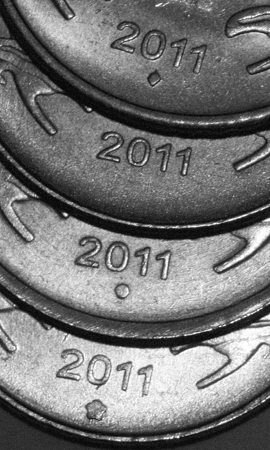 Mint Marks from India Circulating Coins