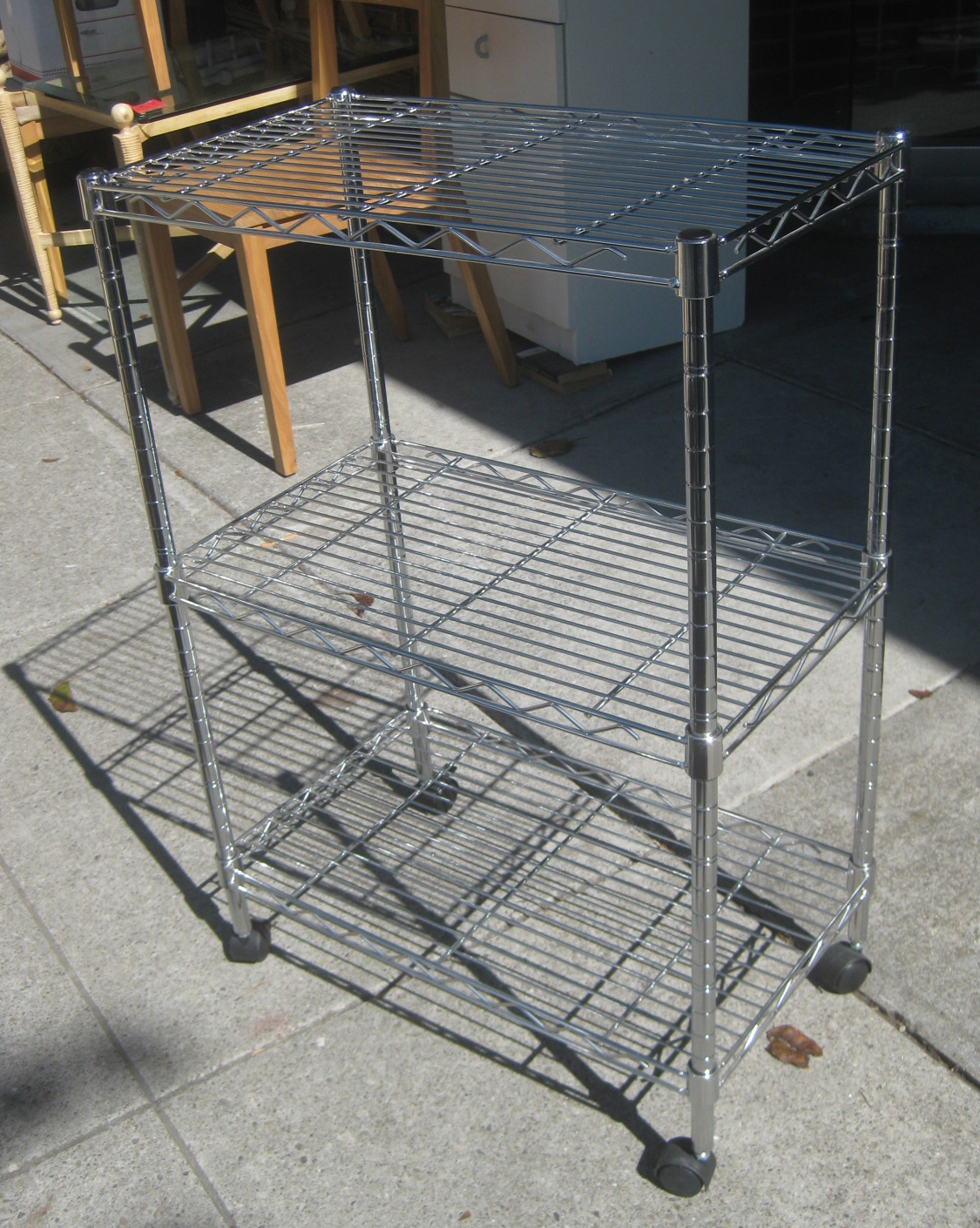 UHURU FURNITURE & COLLECTIBLES SOLD Metal Kitchen Rack 25