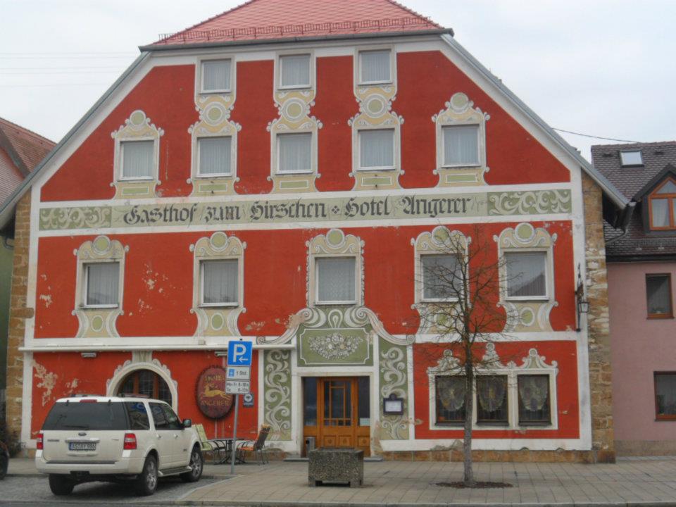 American Girl in Europe! Downtown Vilseck, Germany!