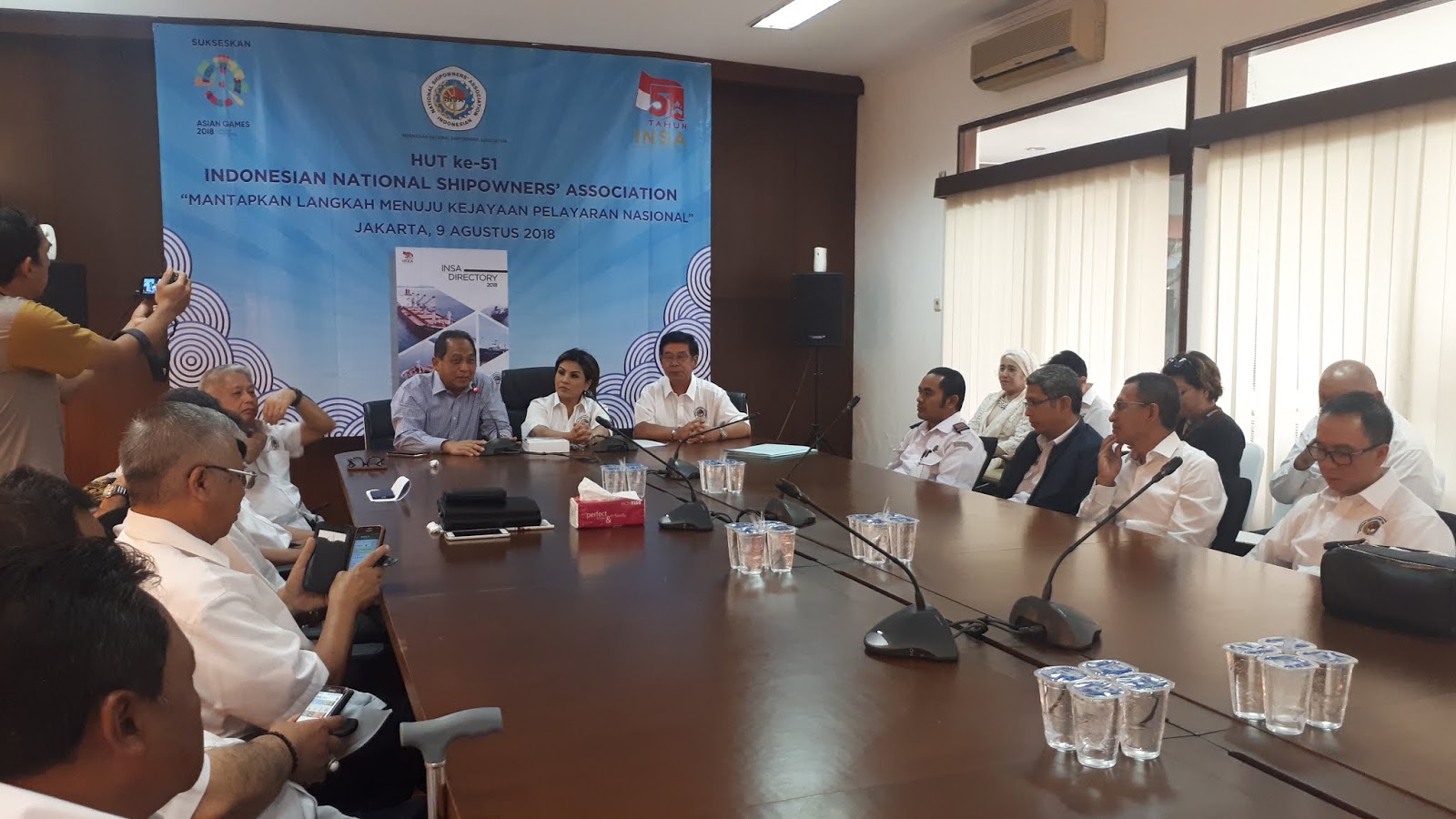 Dirgahayu 51 Tahun INSA, Pelayaran Tumbuhkan Ekonomi Nasional