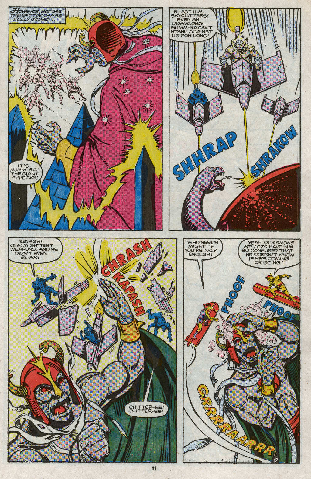 Read online ThunderCats (1985) comic -  Issue #6 - 17