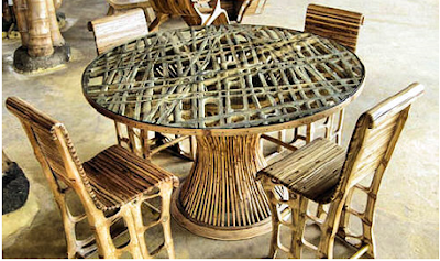 muebles en bambú hacer artesanias de bambu