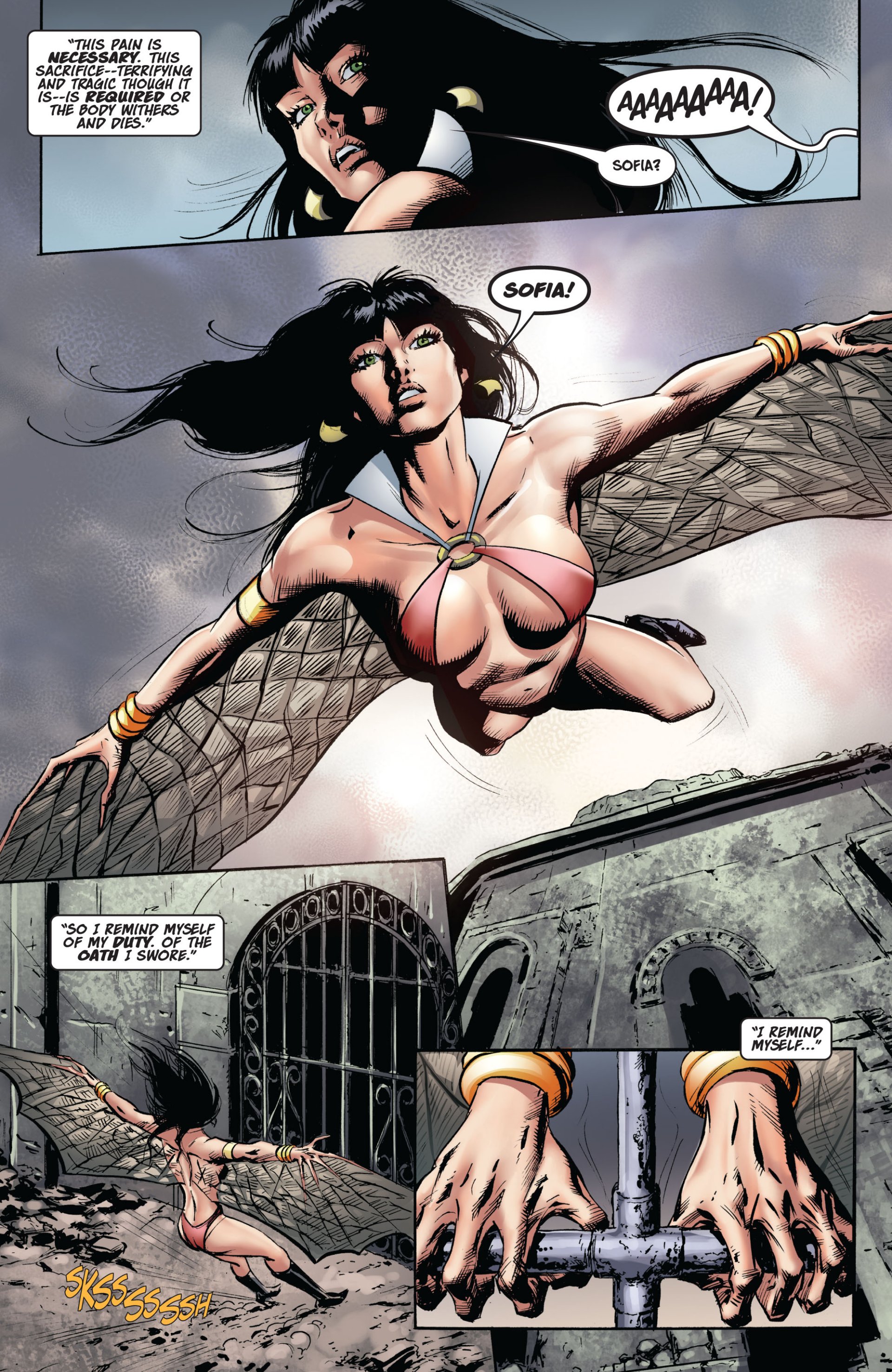 Read online Vampirella (2010) comic -  Issue #15 - 12