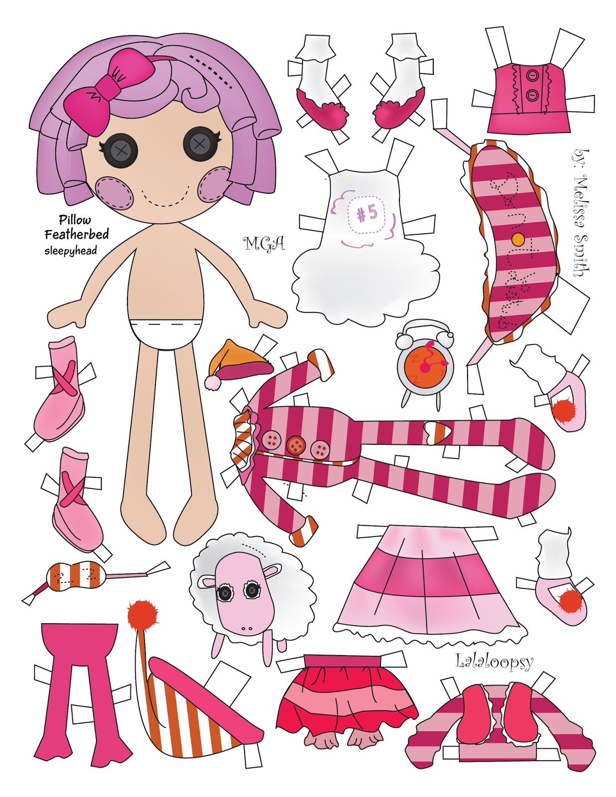 Miss Missy Paper Dolls: Lalaloopsy Paper Dolls pt 2