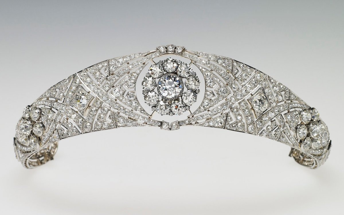 From Her Majesty's Jewel Vault: Queen Mary's Diamond Bandeau Tiara