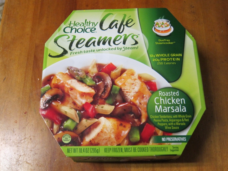 Frozen Friday Healthy Choice Roasted Chicken Marsala Brand Eating