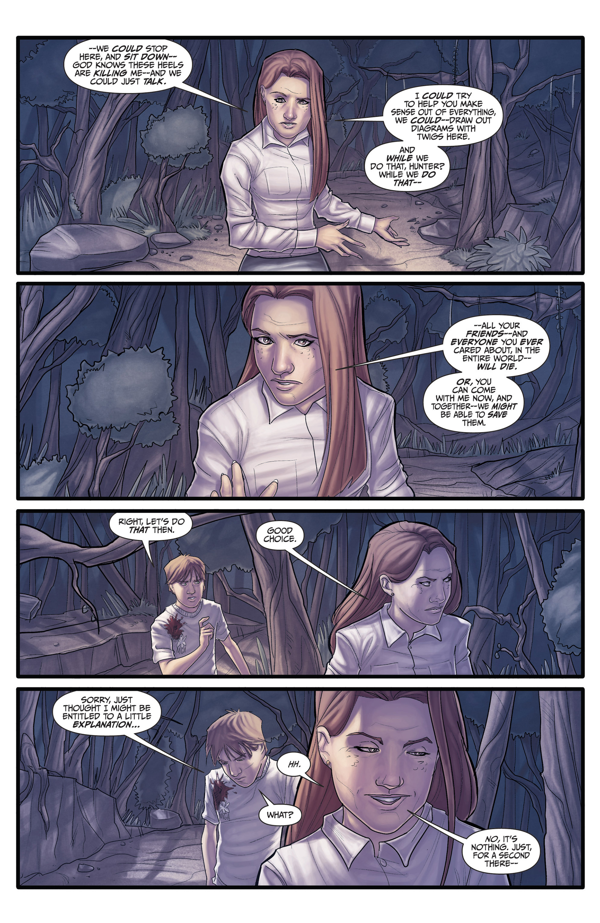 Read online Morning Glories comic -  Issue #25 - 25