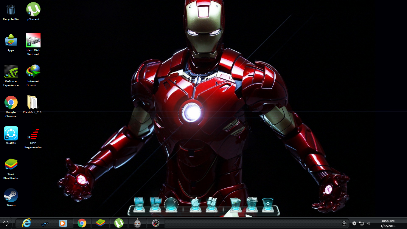 Windows IRON MAN Themes FOLLOW TuT