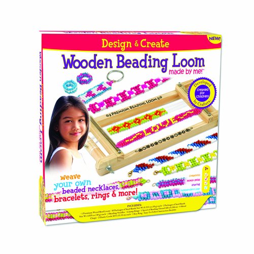 Sewing and Crafting with Sarah Made by Me Wooden Beading Loom Review