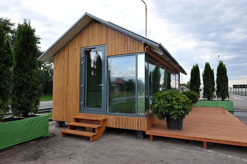 TINY HOUSE TOWN: A Modular Off-Grid 3D-Printed Home