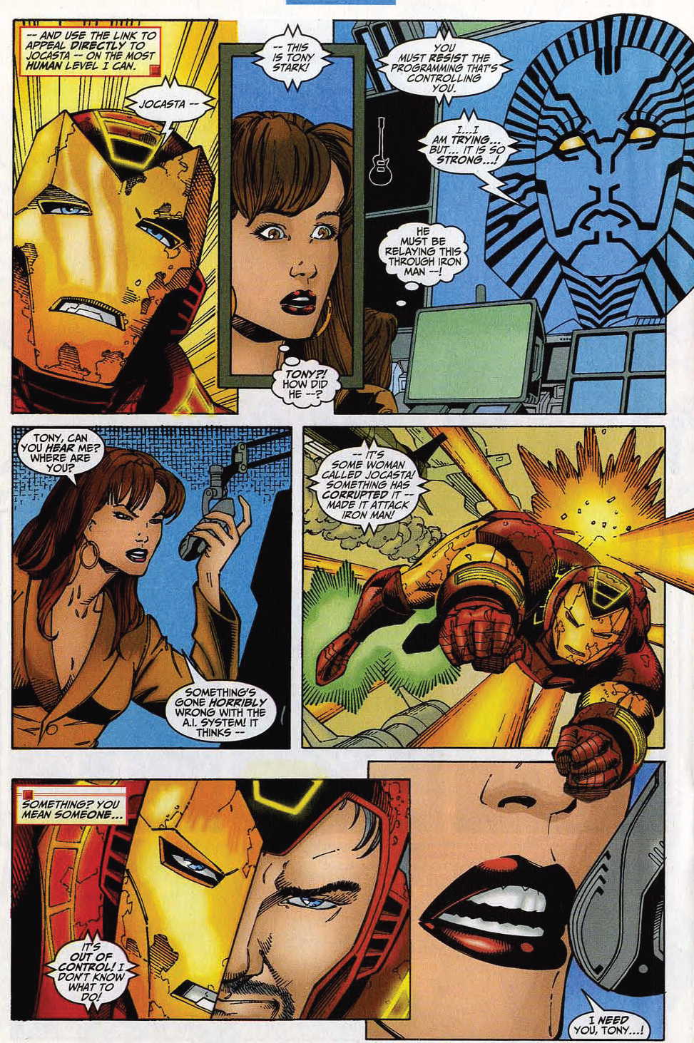 Read online Iron Man (1998) comic -  Issue #20 - 21
