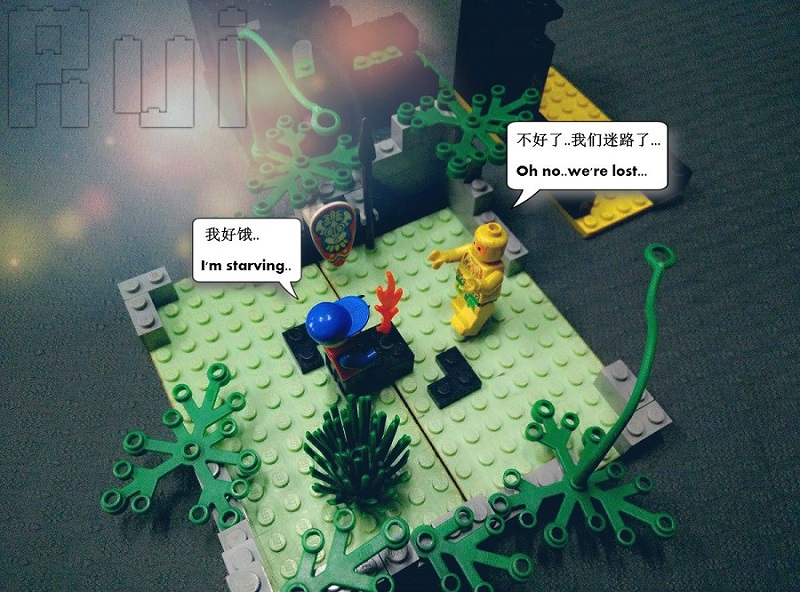 Lego Lost - They are lost