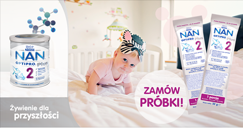 DARMOWA PRÓBKA MLEKA NAN OPTIPRO® PLUS 2 Konkurs