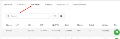 Berikut ini adalah cara cek info PTK tahun ajaran  Cara Lihat Status Validasi Guru Melalui SIM PKB