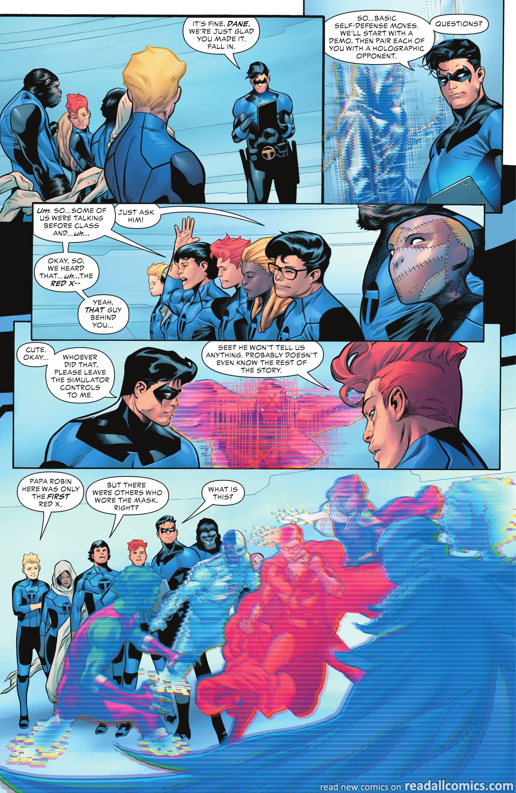 Teen Titans Academy #1 chapter 1 page 8