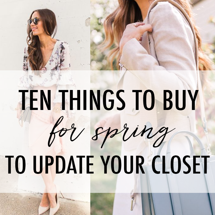 Daily Style Finds: 10 Things to Update Spring Closet