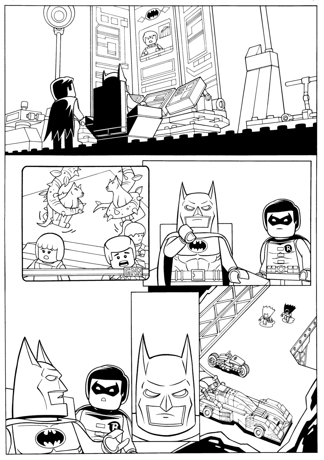 man bat coloring pages - photo #17