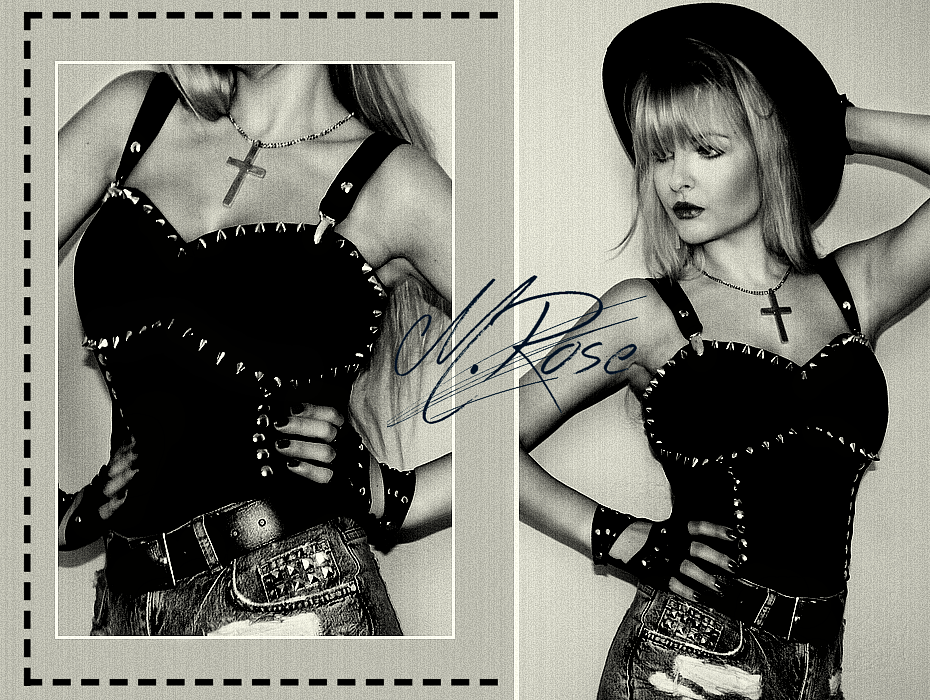 Dangerous Clothing, Missi Rose, 80's style, Rock and Roll outfit, studded bralet