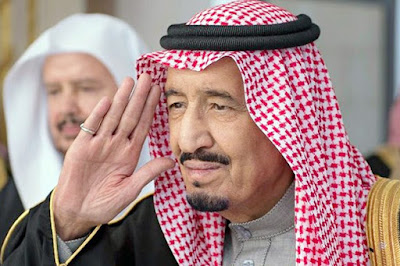 Raja Salman bin Abdul-Aziz Al Saud. 