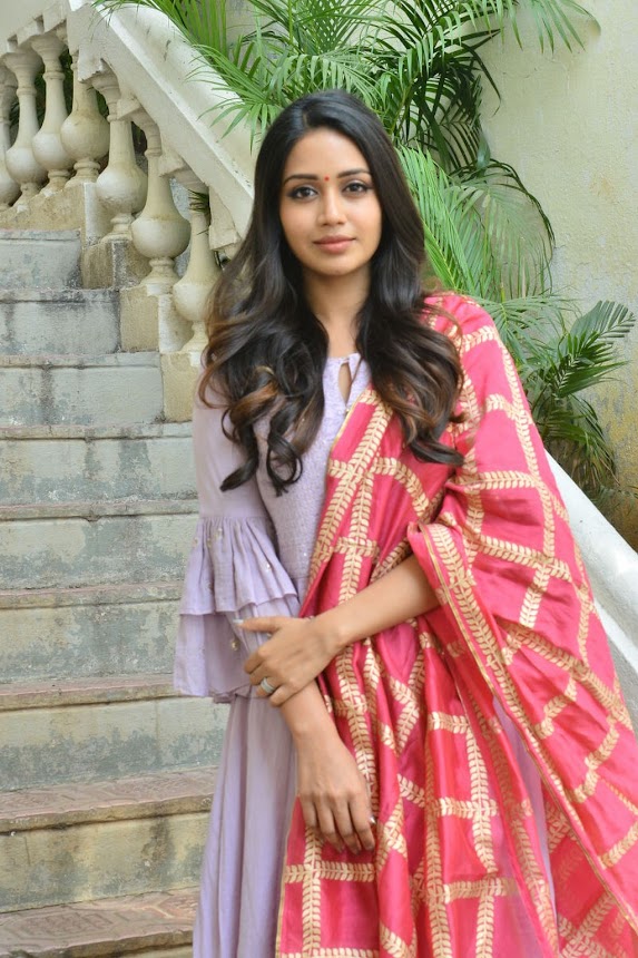 Nivetha Pethuraj at Chitralahari Teaser Launch