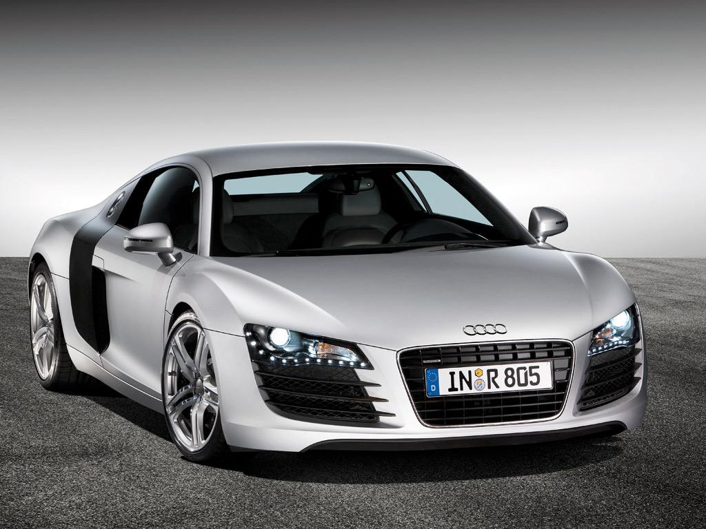 Best Cars in the World: Audi R8 Two door car
