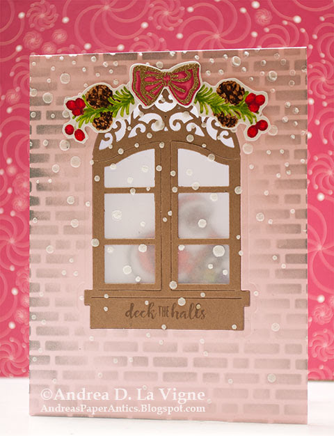 American Crafts Deck The Halls Paper Ephemera - 28 Piece Christmas Shapes, Holiday Scrapbooking & Card Decor