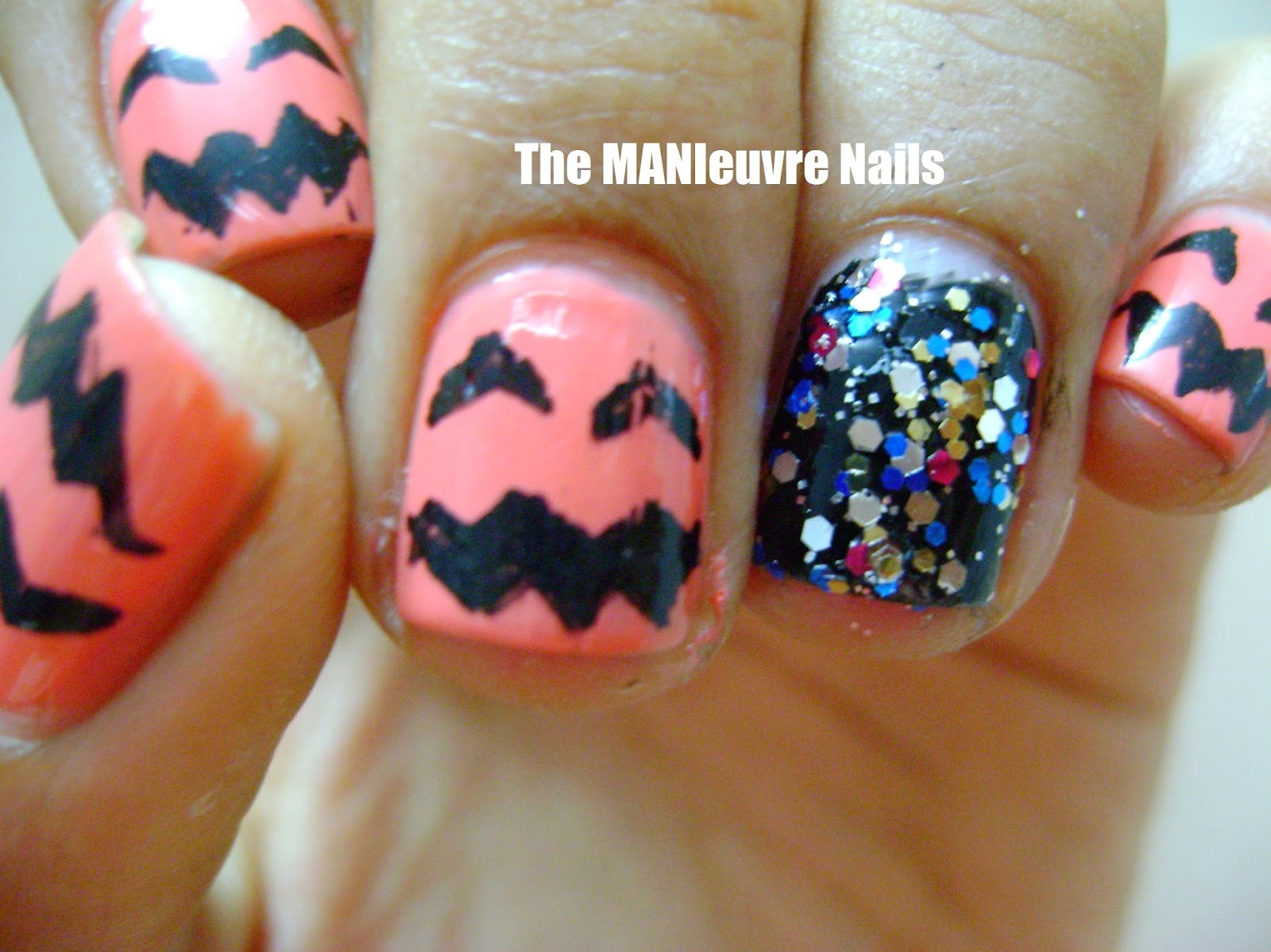 Halloween Pumpkin Nail Art Ideas - wide 9