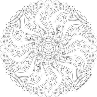 Print and color this mandala in jpg or png format. Click through for the best version. 