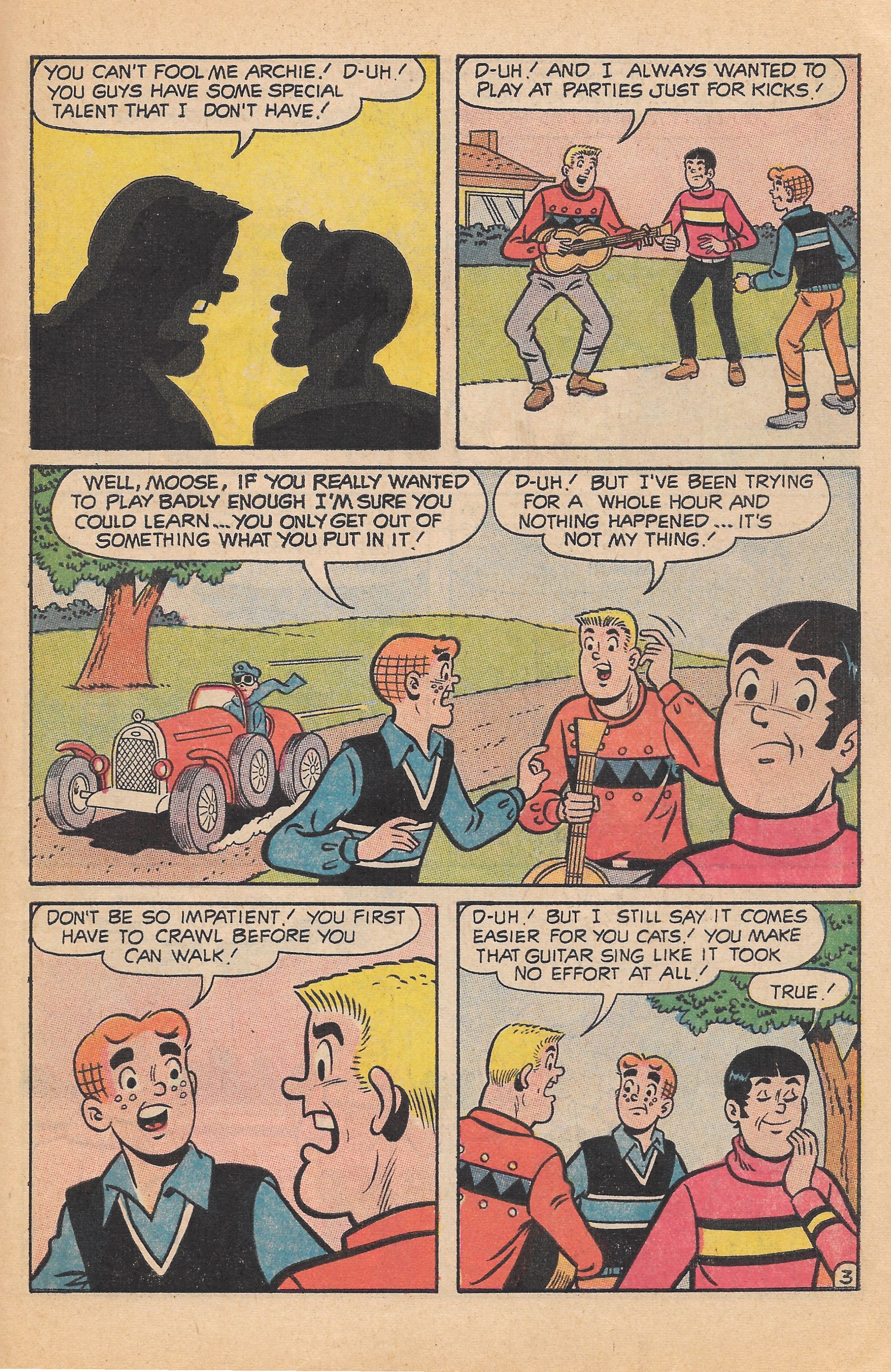 Read online Archie's TV Laugh-Out comic -  Issue #7 - 63
