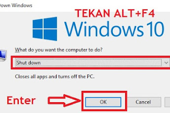 Cara Shutdown Laptop yang Hang [WINDOWS 10]