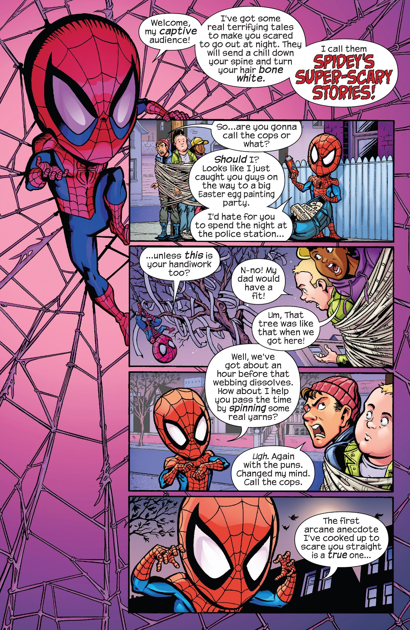 Read online Marvel Super Hero Adventures: Captain Marvel - Halloween Spooktacular comic -  Issue # Full - 4